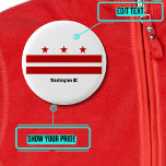 Button van de Washington DC Pride<br><div class="desc">Show je trots in je stad met deze knop.</div>