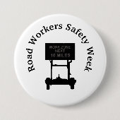 Button van de week van de verkeersveiligheid (Voorkant)