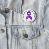 Button van de ziekte van Crohn en van Colitis Day (In situ)