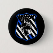 Button van Dog Badge Pin (Voorkant)