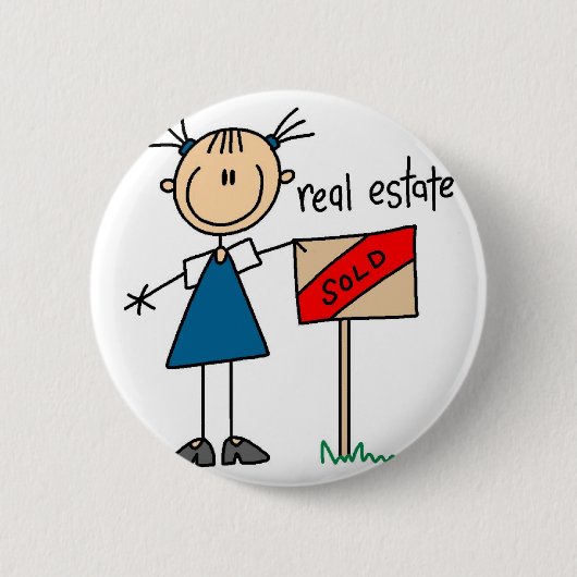 Button van Estate Agent (Voorkant)