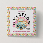 BUTTON van Floral door Adiela Akoo (Voorkant)