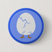 Button van gekraakte eieren (Voorkant)