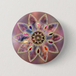 Button van gemarmerde sterrenstelsels