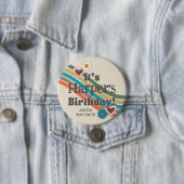 Button van Groovy Party (In situ)