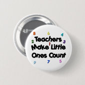 Button van het basisonderwijs (Voorkant /achterkant)
