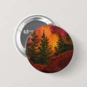 Button van het landschap van de sinus (Voorkant /achterkant)