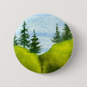 Button van het landschap van de sinus (Voorkant)