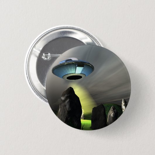 Button van het oude Mystries (Voorkant /achterkant)