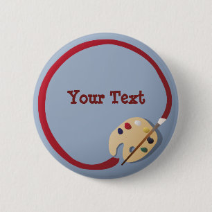 Button van het palet van kunstenaars