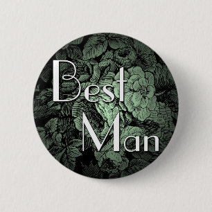 Button van het tuinhuwelijk: Beste man