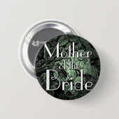 Button van het tuinhuwelijk: moeder van de bride (Voorkant /achterkant)
