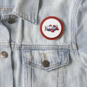 Button van het vliegtuig (In situ)