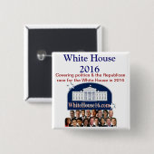 Button van het Witte Huis 2016 (Voorkant /achterkant)