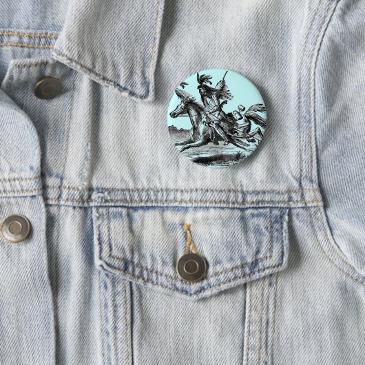 Button van Indian Horseback (In situ)