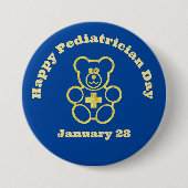 Button van kinderdagverblijf Gold Medical Teddy Be (Voorkant)