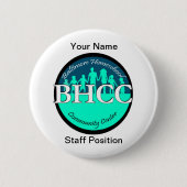 Button van leraar BHCC (Voorkant)