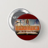 "Button van meer dan 1.000.000 zielen" Ronde Button 5,7 Cm (Voorkant /achterkant)