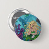 BUTTON van Mermaid Fantasy (Voorkant /achterkant)