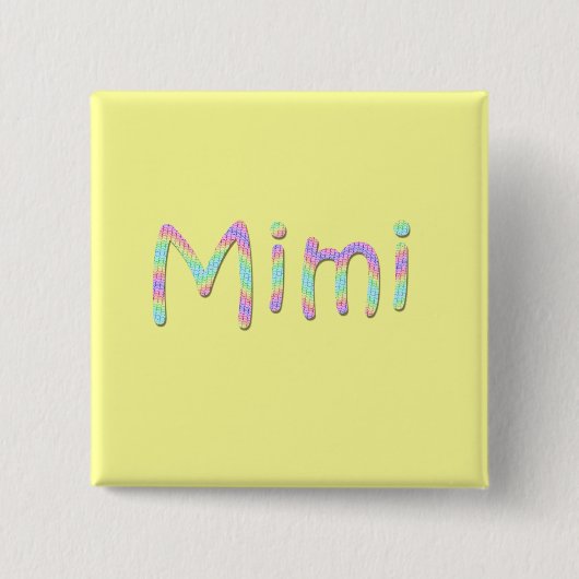 Button van Mimi (Voorkant)