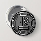 Button van Mudalfaen (Voorkant /achterkant)