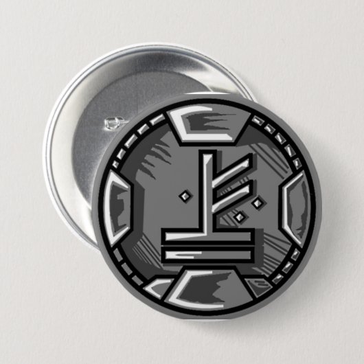 Button van Mudalfaen (Voorkant /achterkant)