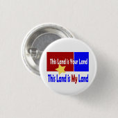 Button van niet-partijgebonden protest (Voorkant /achterkant)