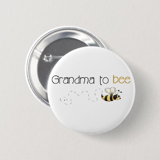 Button van oma tot Bee (Voorkant /achterkant)