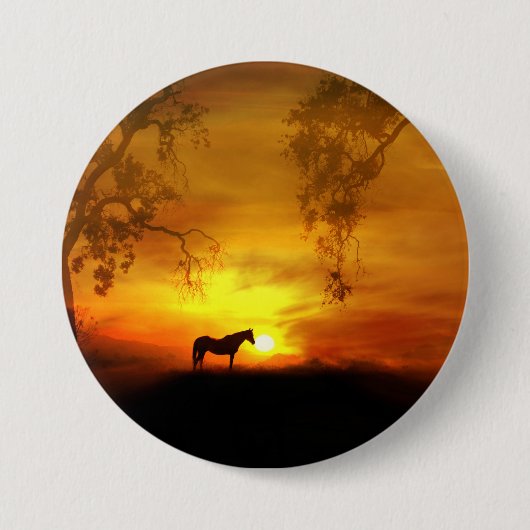 Button van paarden (Voorkant)