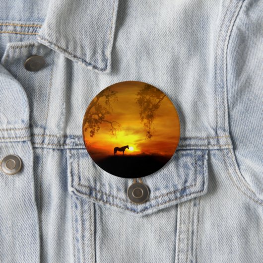 Button van  paarden (In situ)