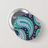 Button van Paisley (Voorkant /achterkant)