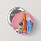 Button van parfumeflessen personaliseren (Voorkant /achterkant)