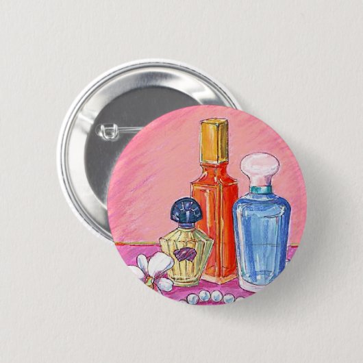 Button van parfumeflessen personaliseren (Voorkant /achterkant)