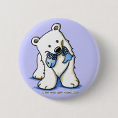 Button van poolBeer (Voorkant)