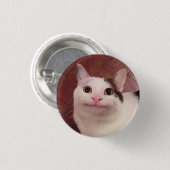 Button van pooliet Cat Meme Pin (Voorkant /achterkant)