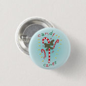 Button van snoepsuikerriet (Voorkant /achterkant)