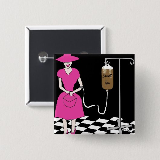 Button van Southern Gal's Sweet Tea IV (Voorkant /achterkant)