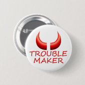  Button van Trouble Maker en Devil Horns (Voorkant /achterkant)