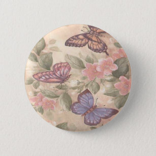 Button van vlinder