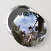 Button van vrouwen en wolven (Voorkant /achterkant)
