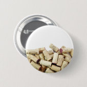 Button van wijnkurken (Voorkant /achterkant)