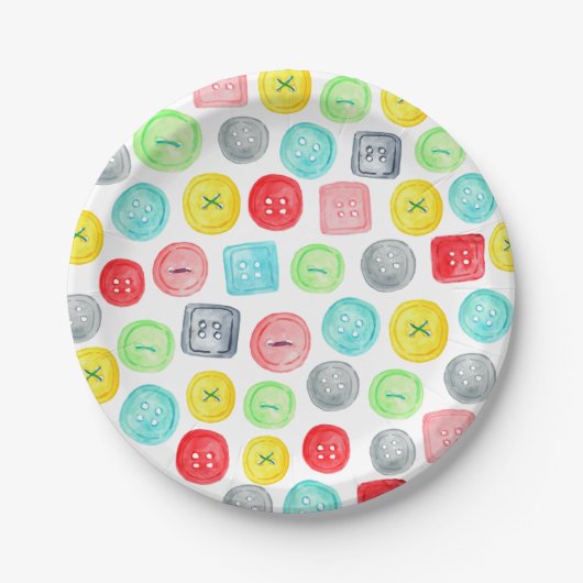 Button verjaardagsfeestje bord (Voorkant)