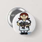 Button Veterinary (Voorkant /achterkant)