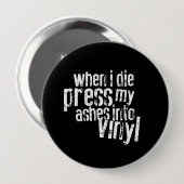 Button Vinylcitaat (Voorkant /achterkant)
