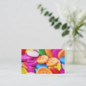 Button Visitekaartje (Staand voorkant)