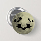 Button vliegende vleermuizen (Voorkant /achterkant)