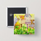 Button Vogelhuisdieren (Voorkant /achterkant)