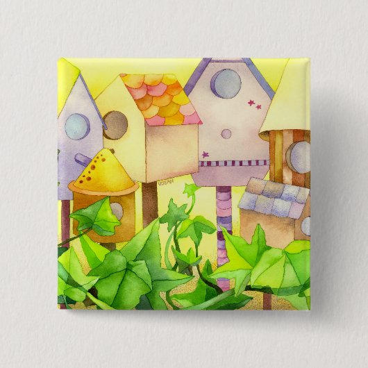 Button Vogelhuisdieren (Voorkant)