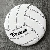 Button Volleyball Round