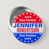 Button voor aangepaste President-Sjabloon (Voorkant /achterkant)